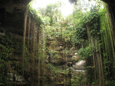 Cenote entrance